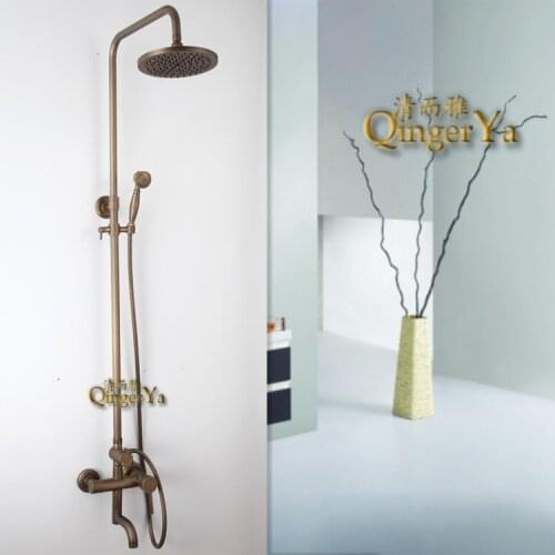 All copper antique shower QEY --- 8835 quality shower stalls shall regulate shower stalls