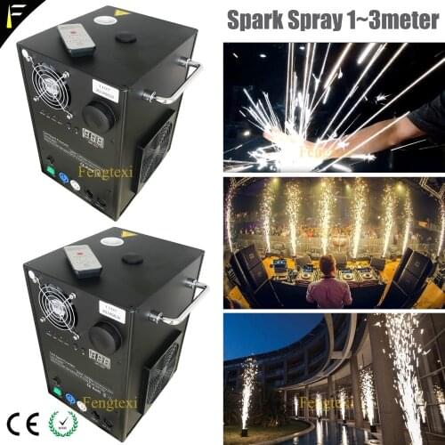 2*lot Cold Spark Fountain non-flammable Fireworks Sparkular FX Simulator Machine Incredibly cool atmosphere effects