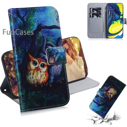 A82 Cases Phone For phone case Samsung A80 Lovely sFor Samsung Galaxy telefoon A90 Cellular PU Leather Phone Bag Capinha A90