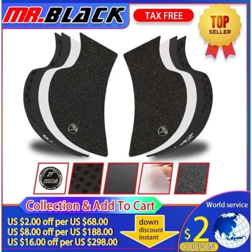 For KAWASAKI ZX14 ZX 14 ZX-14R ZX 14R 2006-2015 Motorcycle Acccessories Stickers Tank Traction Pad Side Gas Knee Grip Protector
