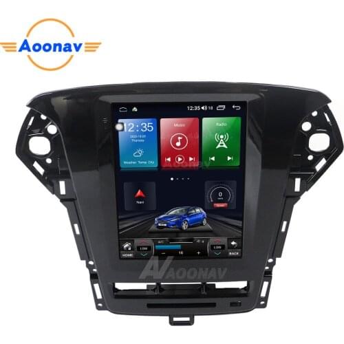 Android 10.0 6+128GB car radio For Ford MONDEO 6 2010 2011 2012 2013 car stereo auto radio GPS navigator Tesla screen
