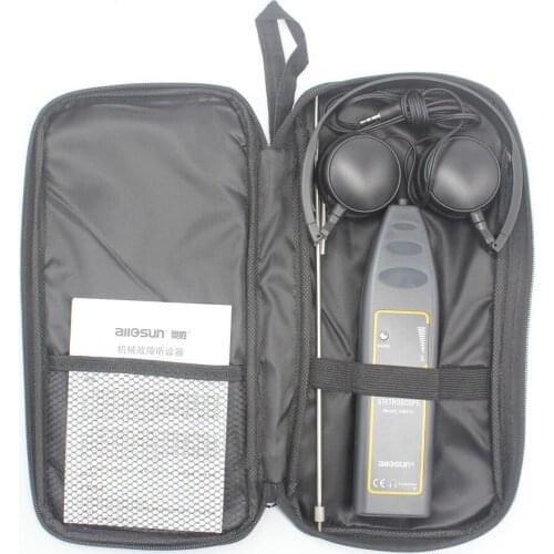 Car Circuit Detector Abnormal Sound EM410 Electron Detector Stethoscope Long & Short Probes Automotive Noise Sensor Power Switch