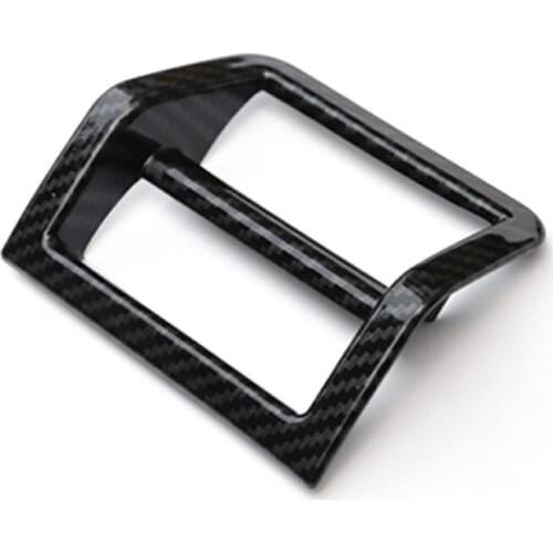 For Toyota Avalon 2019 2020 Car Carbon Fiber Central Control Headlight Adjustment Switch Cover Trim Frame Accessories