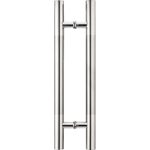 304 Stainless steel H type door handle glass door wooden door aluminium door polish finish door hardware