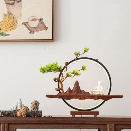 Backflow Incense Burner Ceramic Smoke Waterfall Incense Holder 20 Pcs Cones Chinese Zen Light Circle Welcome Pine Home Decor