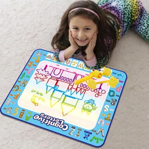 Magic Water Drawing Mat Doodle Mat Baby Mat & Magic Pens Set Painting Board Educational Toys For Kids Xmas Gift