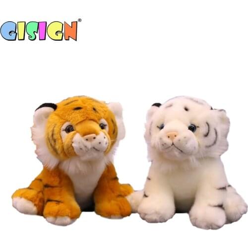 Mini Sitting Tiger Plushie Toys for Children Kids Cute Toy Soft Staffed Animal Doll Kids Creative Gift Home Decor Christmas Gift