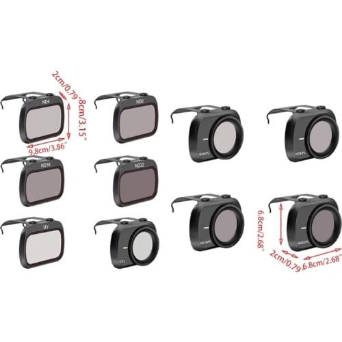 Filters Set for Mavic Mini/mini 2 Accessories,6 Pack/4 Pack(cpl, Uv, Nd8, Nd16, Nd32, Nd64) X37A