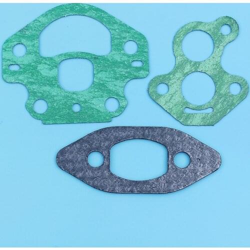 Gasket Set For Husqvarna 235 240 235E 240E 236 E Chainsaw 545081892 Carburetor Carb Muffler Inlet Gaskets Kit Replace Spare Part