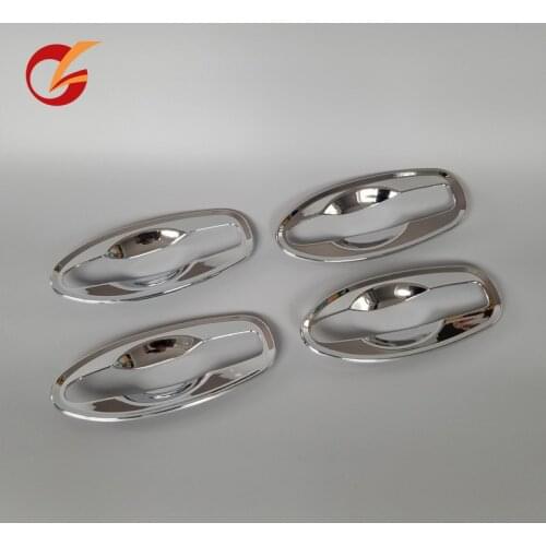 Use for nissan pickup d23 navara np300 door handle bowl exchange chrome abs cover