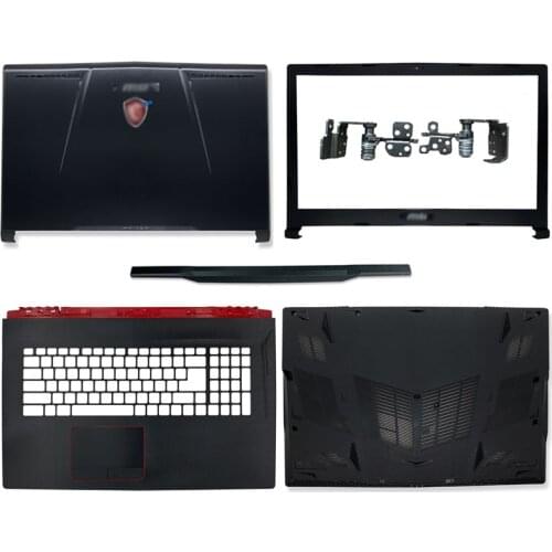 New For MSI GE73 GE73VR MS-17C1 17C5 7RF-006CN 3077C1A213HG017 Laptop Back Cover/Front Bezel/Palmrest/Bottom Case/Hinges Cover
