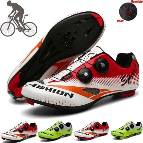 Autumn Cycling Shoes Road Bike Sneaker Men Professional self-locking Shoes Man MTB Bicycle Shoes Spd zapatillas ciclismo mujer