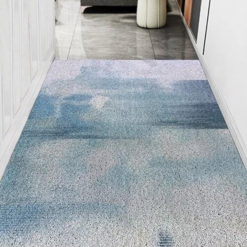 PVC Anti-slip Home Mats Carpet Dust-proof Easy To Clean Entrance Door Mat Carpet Kitchen Mat Bath Mat Indoor Hallway Door Mats