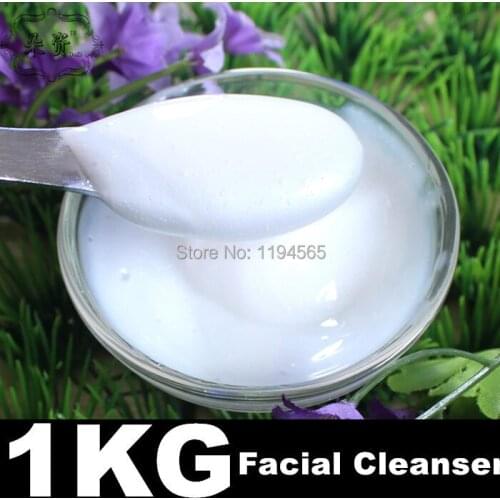Faintly Acid Amino Acid Facial Cleanser Oil Control Moisturizing Facial Foam Cleanser SPA Make Up Remover Products 1KG 1000ml