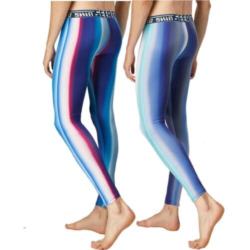 Running Tights Men Compression Pants Fitness Baselayer Cool Dry Sports Leggings Workout Tight Trousers