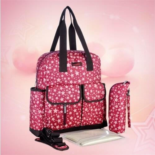 Insular Baby Nappy Bags Diaper Bag Mother Shoulder Bag Fashion Maternity Mummy Handbag Waterproof Baby Stroller Bag Backpack