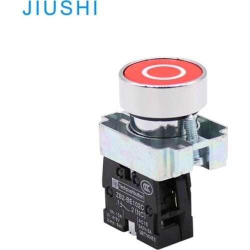 XB2-BA4322 momentary 22mm 1NC push button switch with symbol