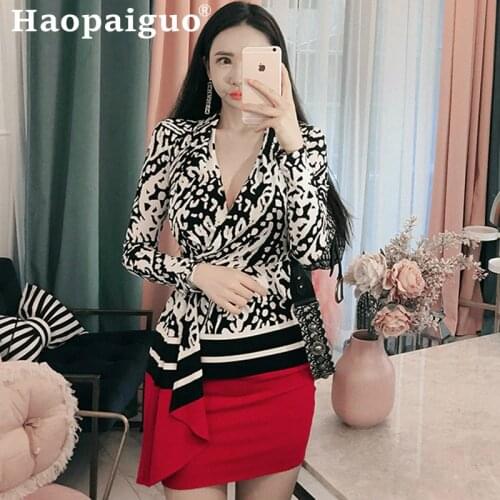 Print Corset Bodycon Dress for Women Long Sleeve Streetwear Mini Dress Club Wear Ladies Contrast Summer Dress 2019 Ropa Mujer