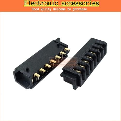 7PIN Band fixed point Inner battery connector Holder Clip contact pitch 2.5mm male and female