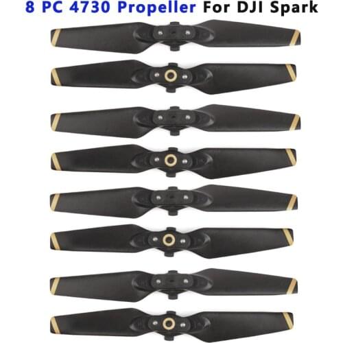 8pcs Propeller For DJI Spark Quick Release 4730F Folding Props 4730 CW CCW Blades Spare Parts Replacement Drone Accessories