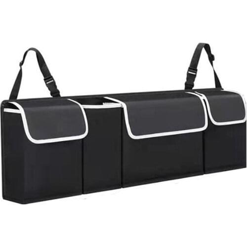 Car Organizer Trunk Storage Backseat Trunk Organizer Car Accessories Portable Car Storage Black For Auto Hanging Seat back Boxs