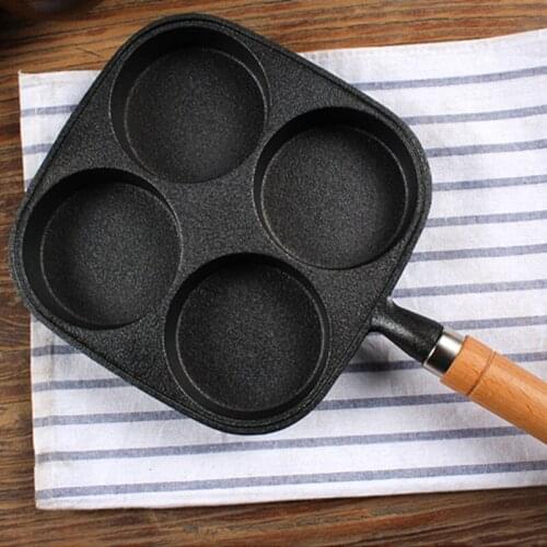 Cast Iron Egg Hamburger Mould estic Fried Egg Artifact Deepened Egg Burger Pan Non Stick Pan