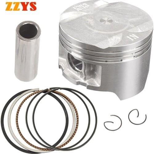 70mm 70.25mm 70.5mm 70.75mm 71mm Motorcycle Piston and Ring Kit For Honda AX-1 250 1988-1990 NX250 Dominator NX 250 1988-1993
