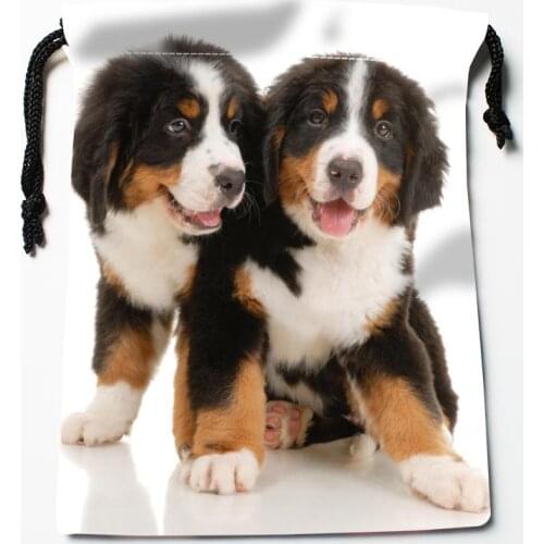 Best Funny Dog Drawstring Bags Custom Storage Printed Receive Bag Bags Size 18X22cm Storage Bags