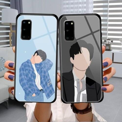 Remazy Fashion Kpop Korean DYNAMITE Phone Case Tempered Glass For Samsung S7 S8 S9 S10E S20 21 30 Plus ultra Note 8 9 10 Plus A7