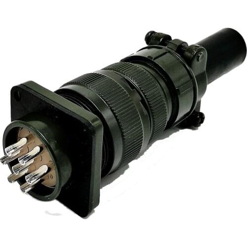 MS3102 3106A20-15S 7pin straight aviation plug 20-15 encoder plug servo motor connector