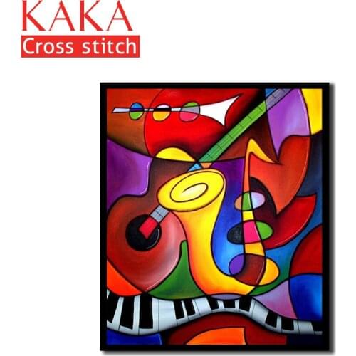 Cross stitch kits,Embroidery needlework sets with printed pattern,11CT-canvas for Home Decor Painting,Portrait Full NCKP008