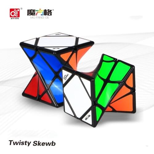 Newest QiYi MoFangGe Twisty Skewb Magic Cube Cubo Magico Speed Puzzle Best Toys Magic Puzzle Cubes Toys for Kids Drop Shipping