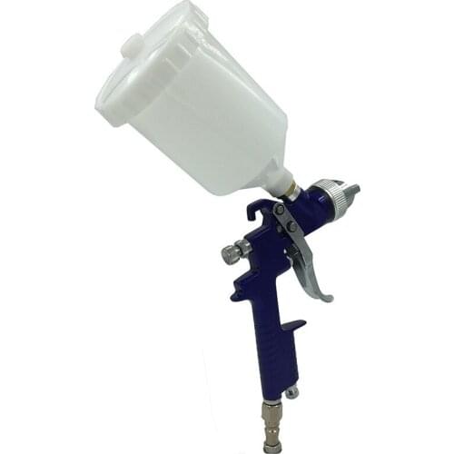 SAT1191 HVLP Spray Gun H-827 Air Spray Gun Car Paint Gun Manual Spray Gun1.4/1.7MM Car Face Paint Sprayer