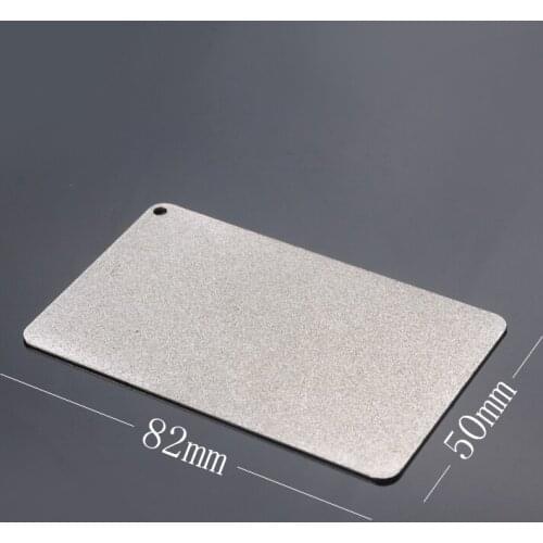 Plate Sharpener Knife Stone Grinding Polishing Whetstone Grindstone Kitchen Sharpen Knives Grinding Tool Gifts Diamond Square