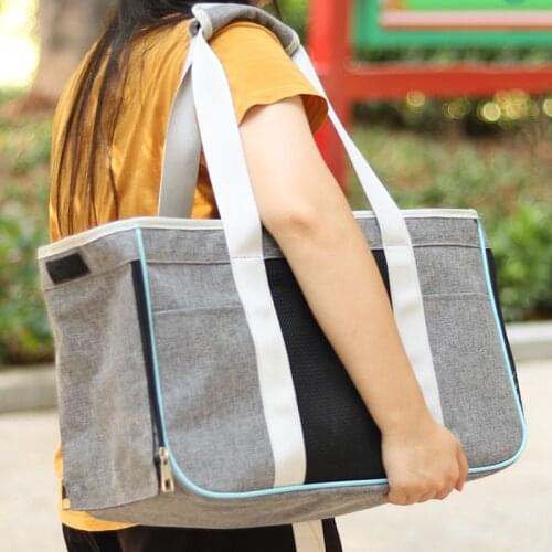 2021 New Breathable Mesh Portable Pet Travel Bag for Dog and Cat