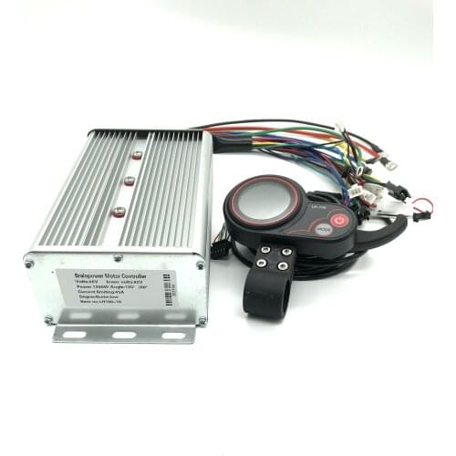 High Quality 48V 60V 1200W Max Current 45A Controller and LH-100 LCD Display With Waterproof Connector