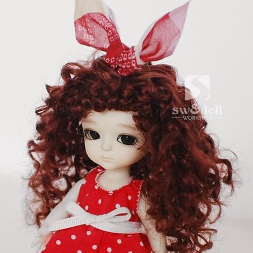1/3 1/4 1/6 1/8 1/12 scale BJD wig accessories curls hair for BJD/SD doll.Not included doll,clothes,shoes,and other C1052