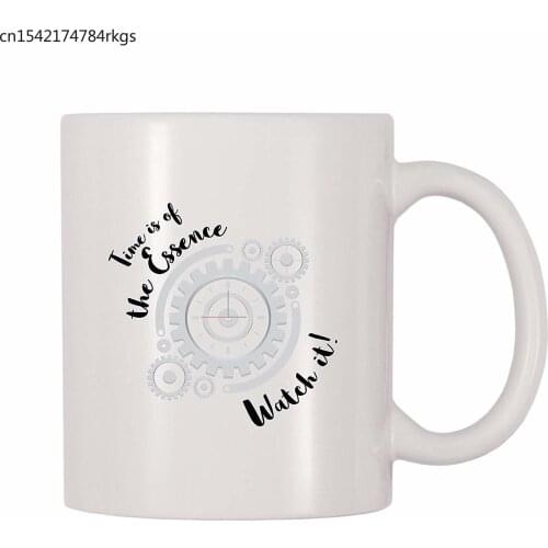 Time Is Of The Essence Watch It Watchmaker Coffee Mug (11 oz)