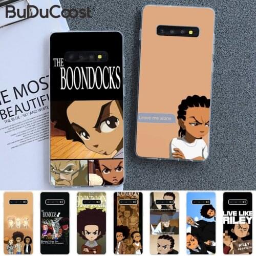 The Boondocks Huey And Riley Coque Shell Phone Case For Samsung S5 6 7 8 9 10 S8 S9 S10 Plus S10E Lite S10-5G S20 UITRA Plus