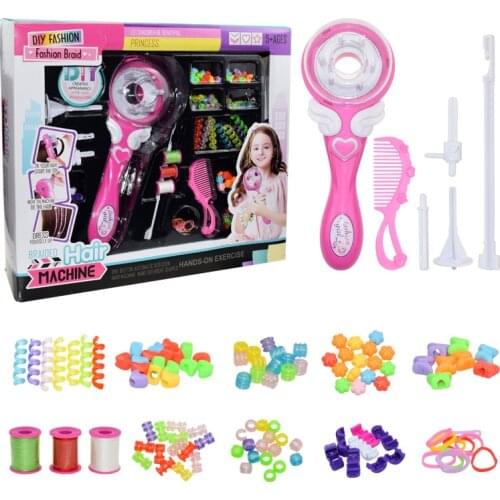Electric Automatic Hair Braider DIY Hair Weave Roller Machine Twist Knitting Roll Twisted Braiding Styling Tools Girl for Gift
