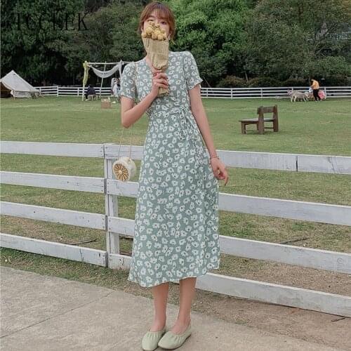 Цветочные летние платья ICCLEK China At AliExpress