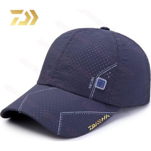 Daiwa Summer Quick Drying Hat Outdoor Sunshade Breathable Fishing Baseball Hat Summer Mountaineering Sunscreen Mens Hat