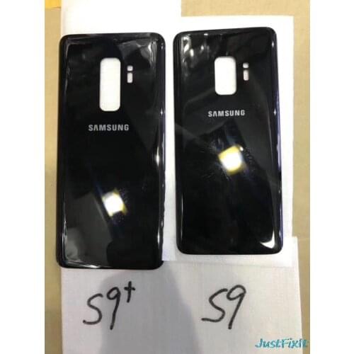 Battery Cover For SAMSUNG Galaxy S9 S9 plus S9+ G965 G965F G960F G960 Back Battery Cover Door Rear Glass Housing Case Replace