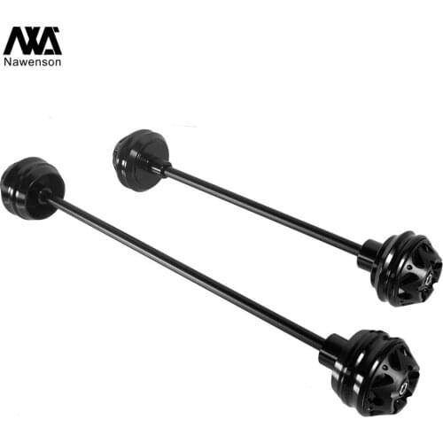 Motorcycle Axle Slider Kit Front and Rear Wheel Protection Pads for S1000R 2014-2020 for S1000RR 2009-2019 for HP4 2012-2014