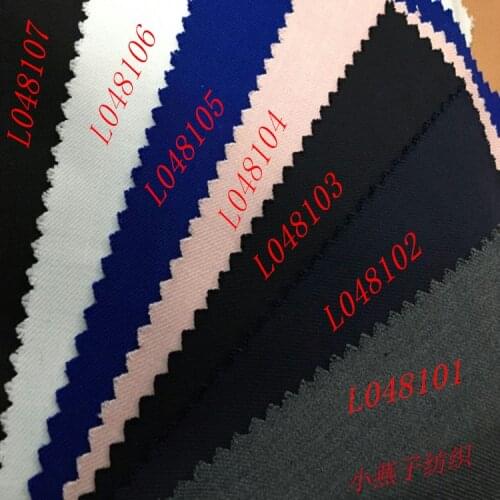 Men and women of high-grade solid color suit suit fabric wholesale, color cloth material wholesale spring set