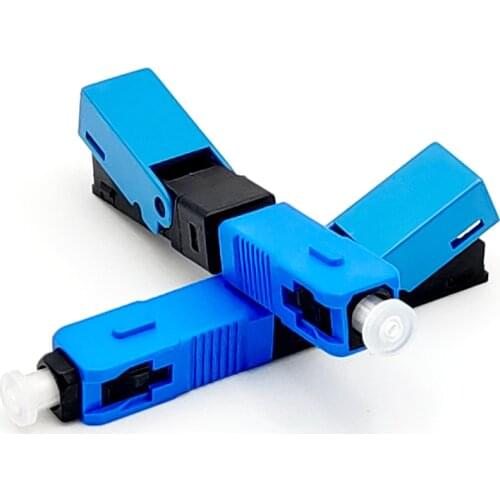 Wholesale,UNIKIT ESC250P SC UPC SC APC Fast Connector Mechanical Fiber Optic Connector Quick conector for adapterFree shippingIf