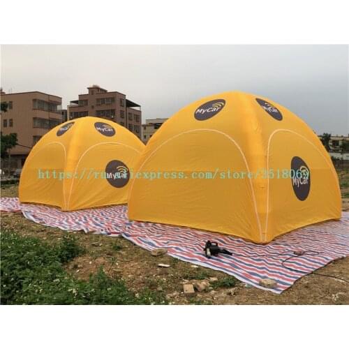 Sell 4/4mpvc commercial advertising exhibition inflatable airtight tent outdoor advertising activities awning