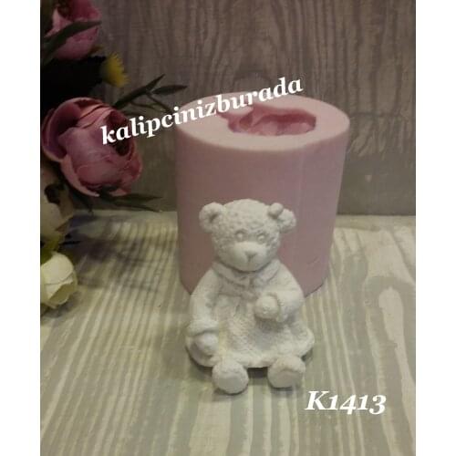 Kız ayıcık silikon kalıp