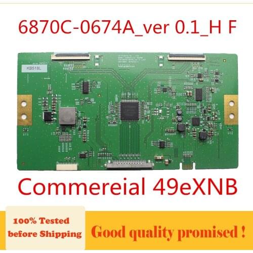 Tcon Board 6870C-0674A_ver 0.1_H F Commereial 49eXNB TV Board 43UH6100-UH for LG...etc. Origina t-con 6870C-0674A 6871L-4293F
