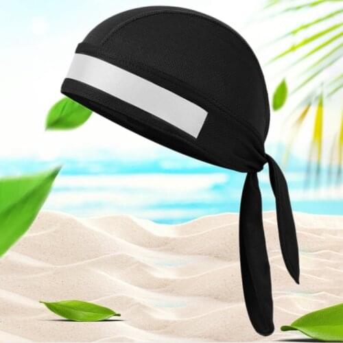 Bicycle Hat Men Women Cycling Pirate Cap Helmet Reflective Quick Dry Head Scarf MTB Mountain Road Cycling Bandana Headbands